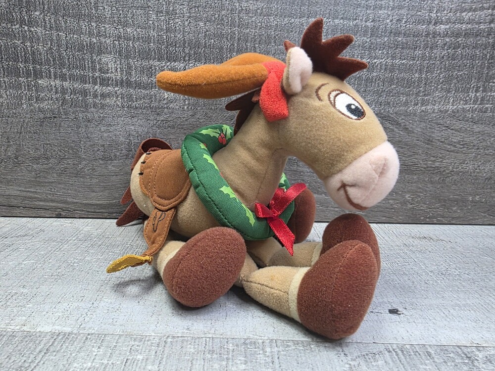 Toy Story 2 Plush Bullseye Reindeer Stuffed Toy 1998 Star Beans b129